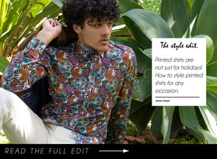  The Style Edit: How To Style Printed Shirts