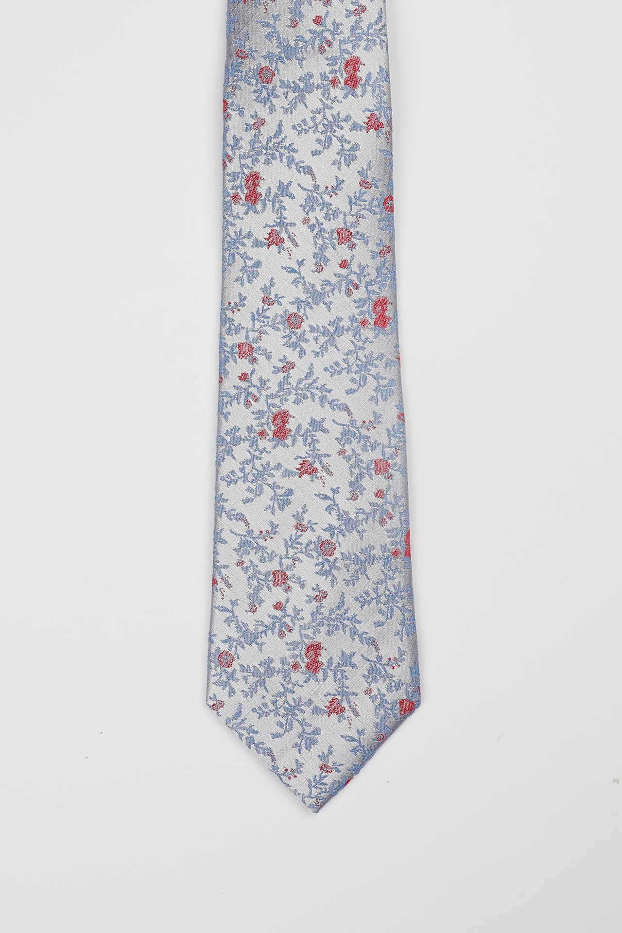 Blue Small Floral Tie