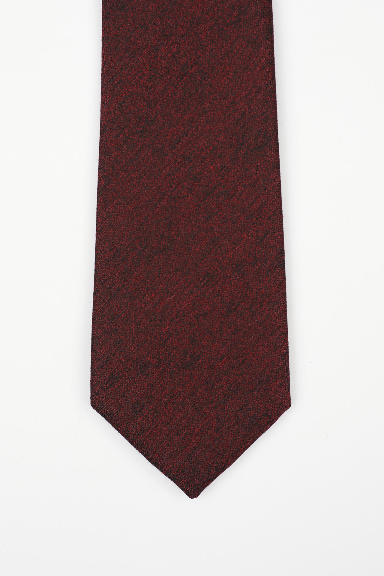 Burgundy Textured Tie