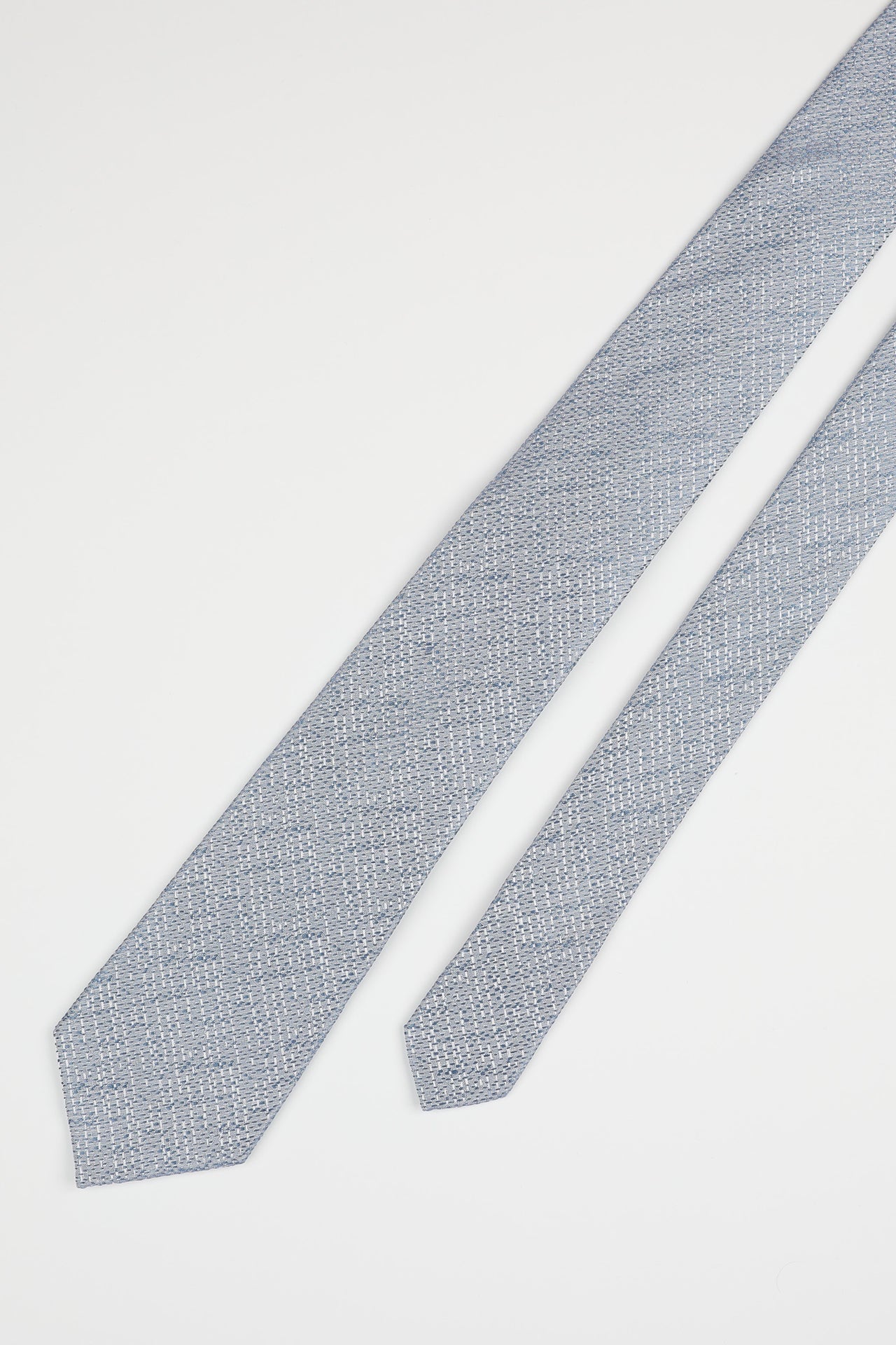 Blue Silk Texture Tie