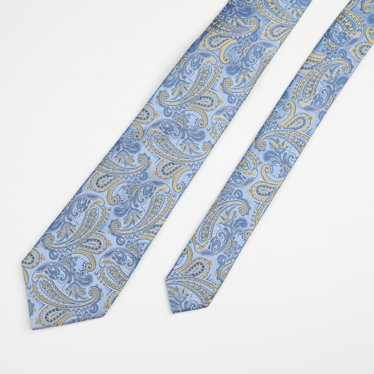 Blue Silk Paisley Tie