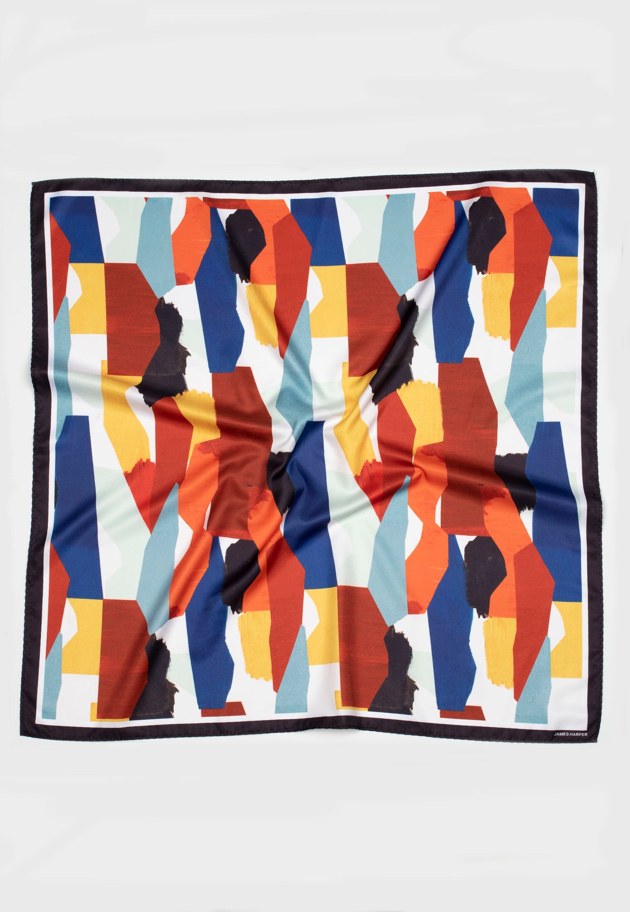 Multi Modern Abstract Print Bandana
