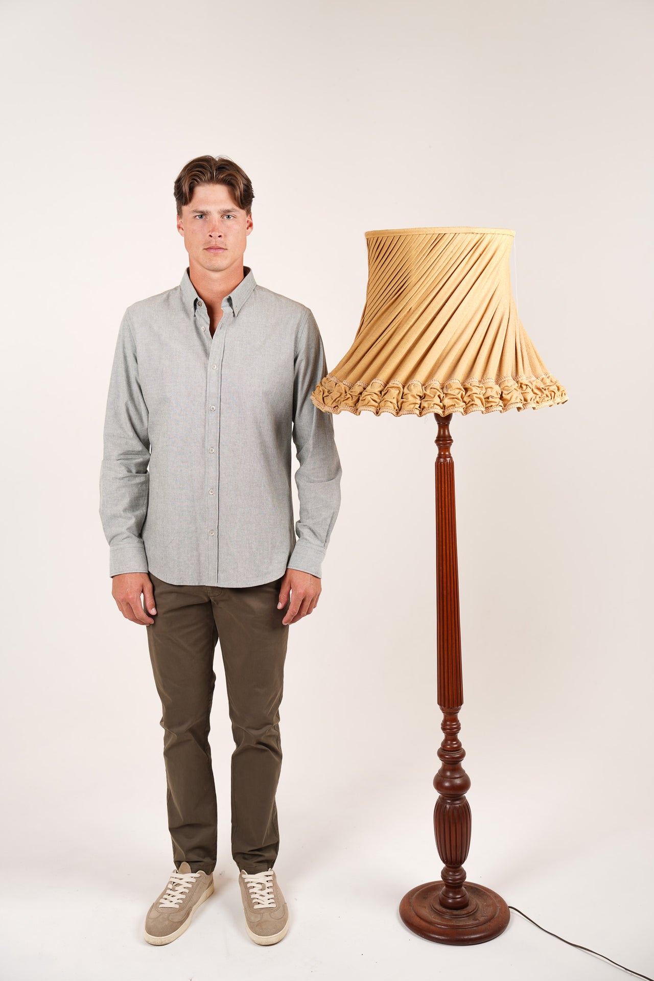 Sage Oxford Long Sleeve Shirt