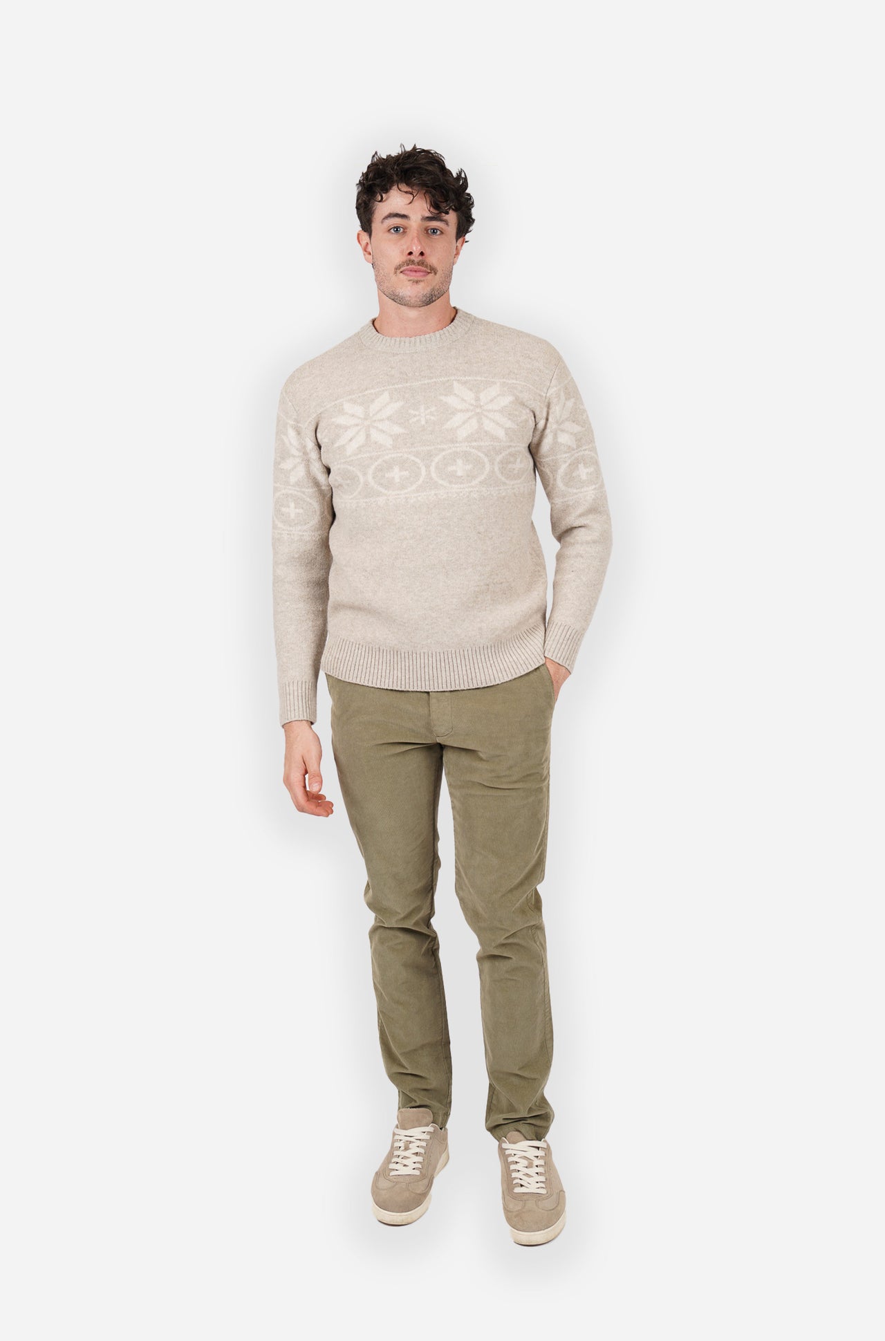 Khaki Corduroy Pant