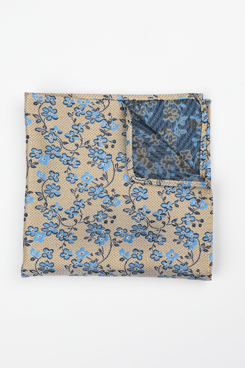 Lemon Silk Floral Hank