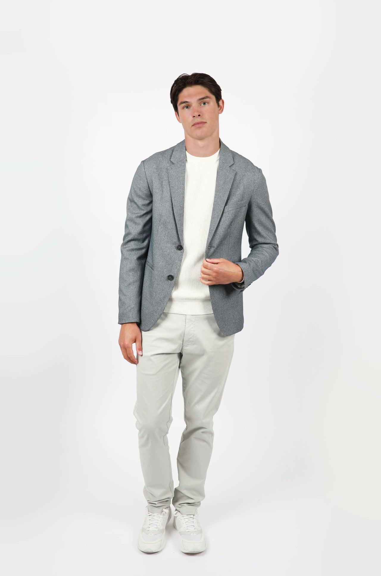 Navy Comfort Jacket Texture