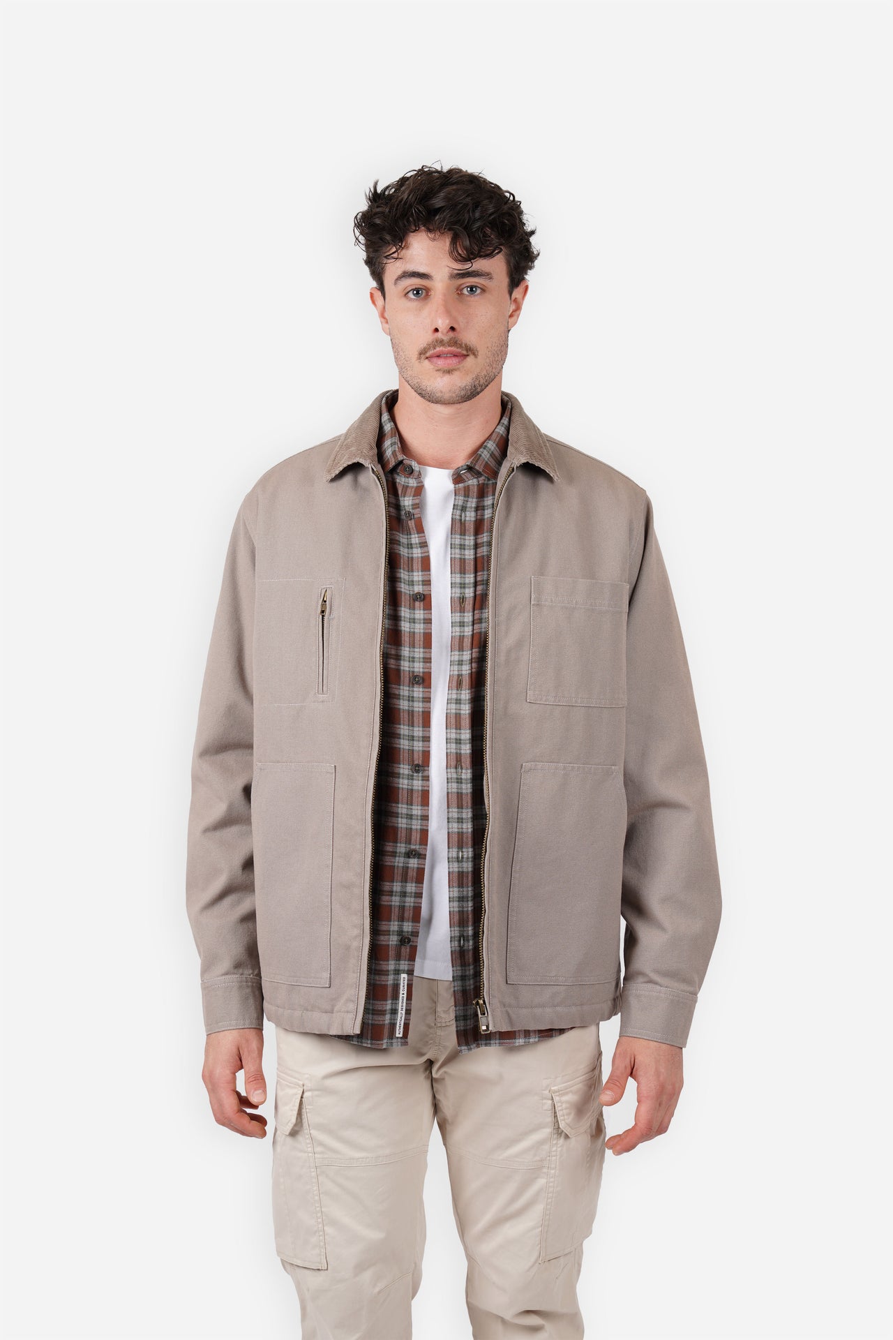 Taupe Barn Jacket