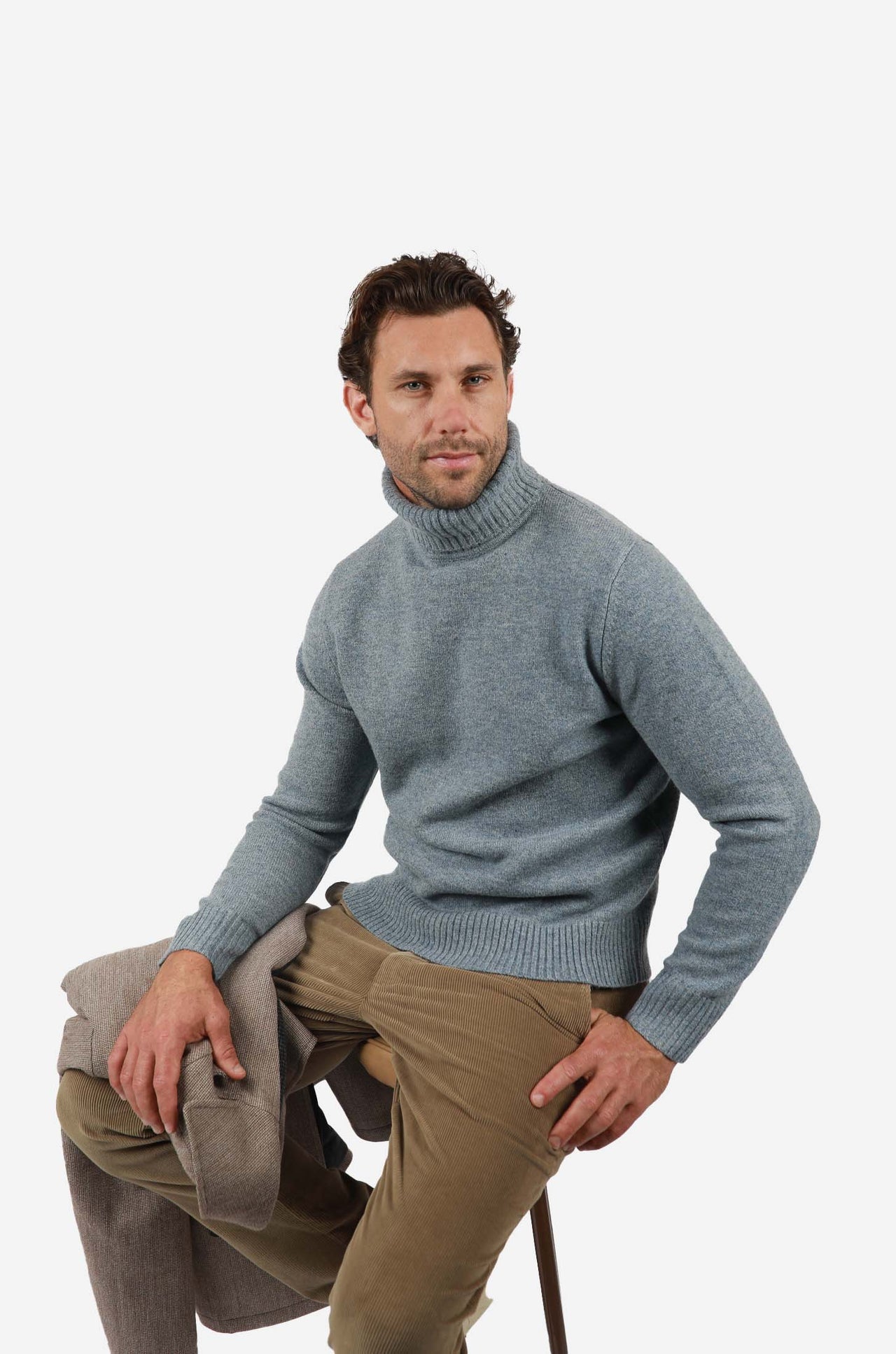 Sky Roll Neck Knitwear