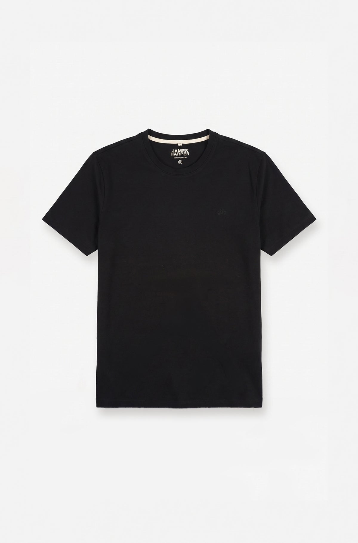 Black Crew Neck Tee Shirt