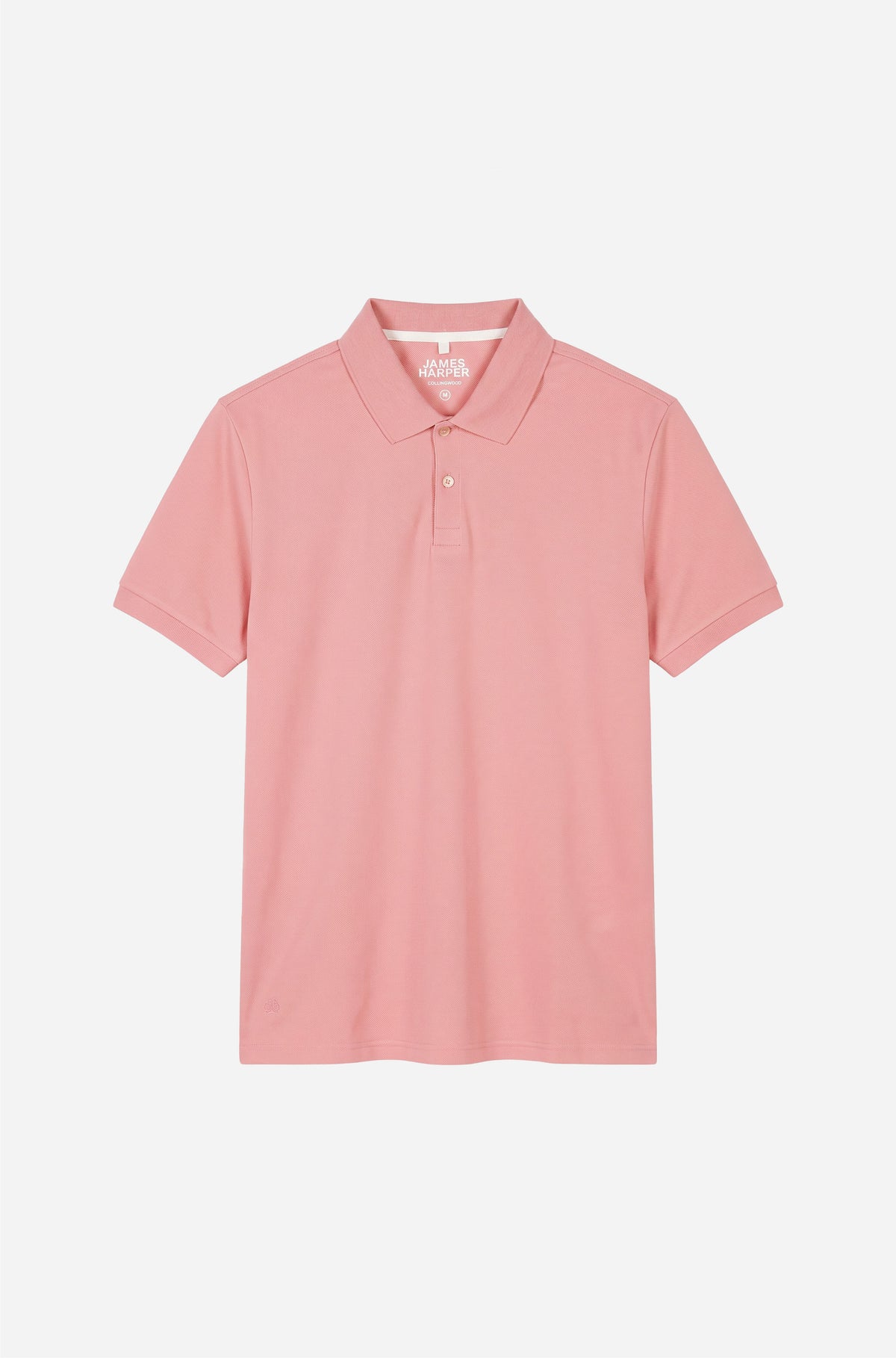 Coral Pique Polo