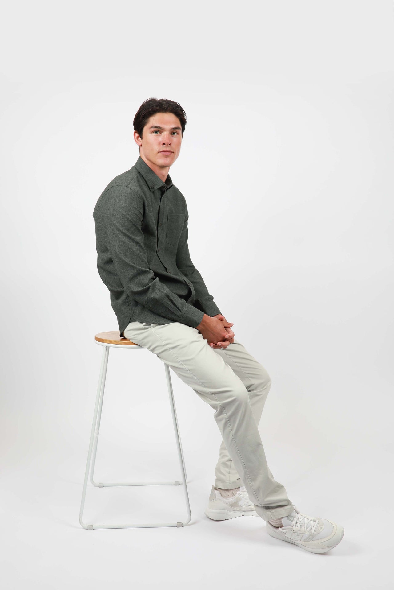 Bottle Diamond Marle Button Down Shirt