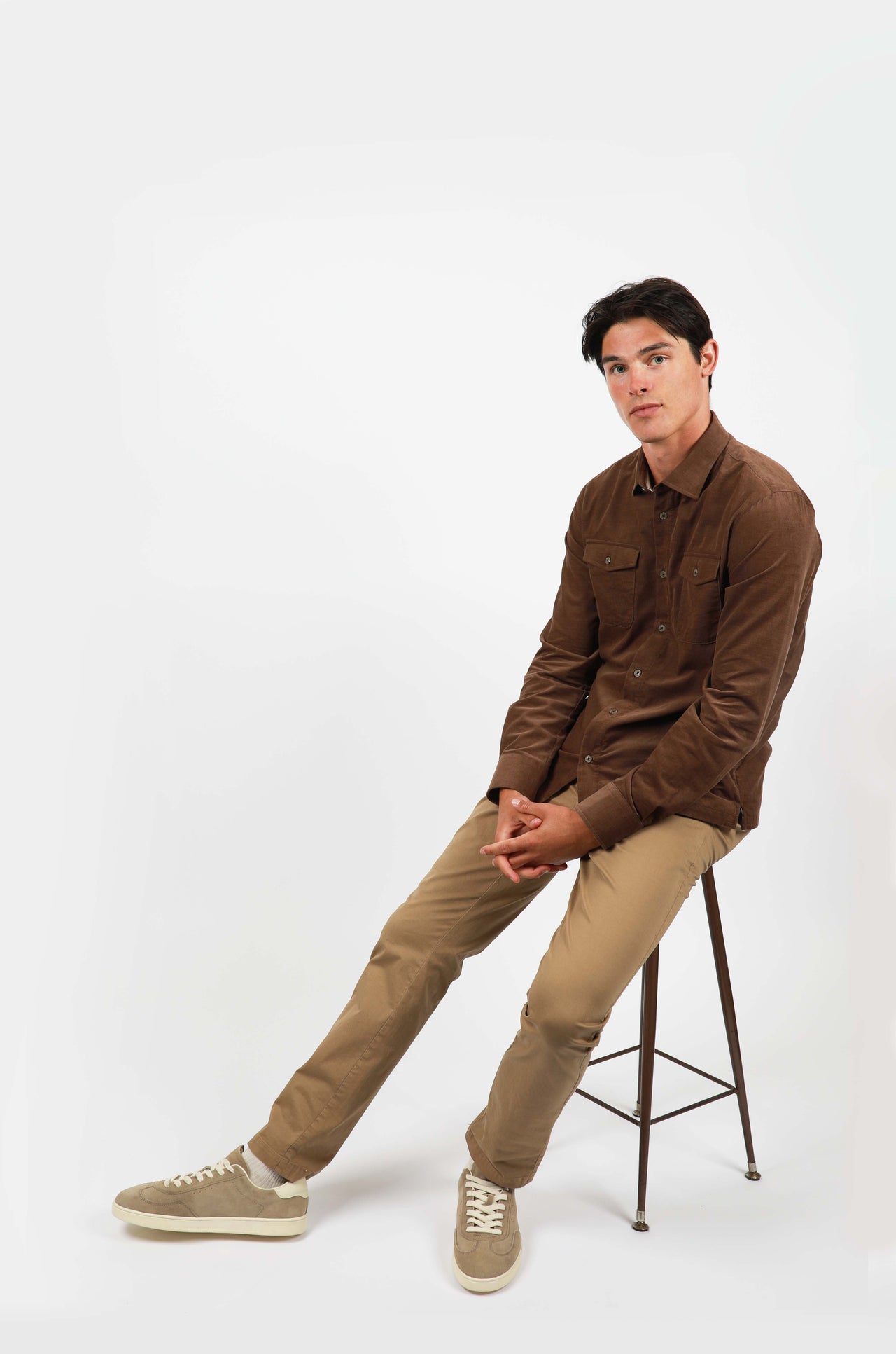 Tobacco Corduroy Shirt