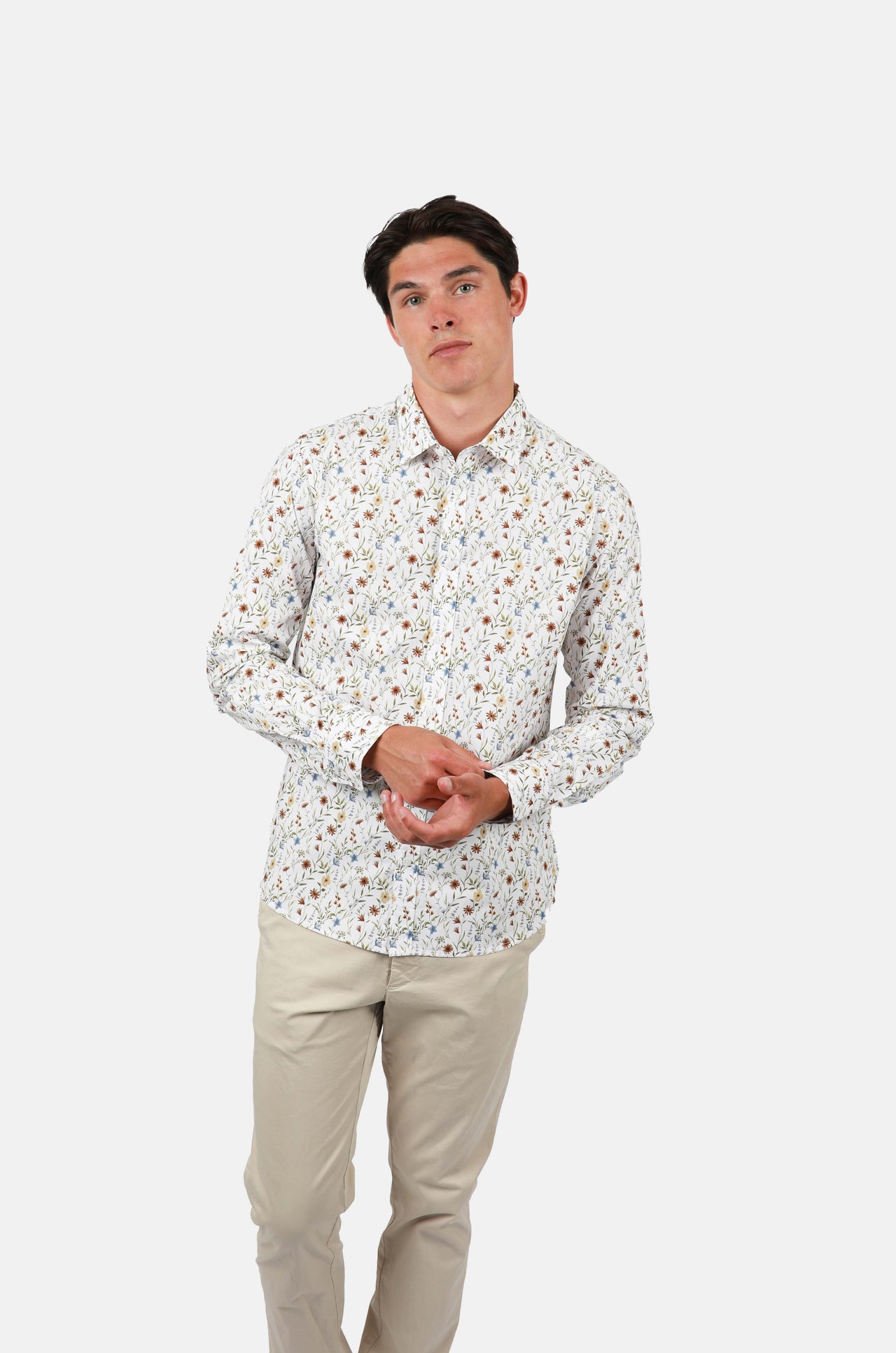 Olive Ottowa Floral Shirt