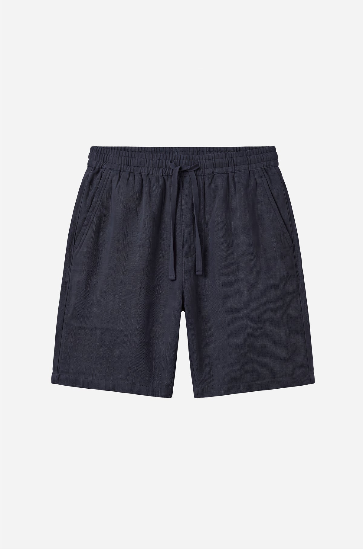 Cotton Elasticated Waist Relaxed Fit Short Navy
