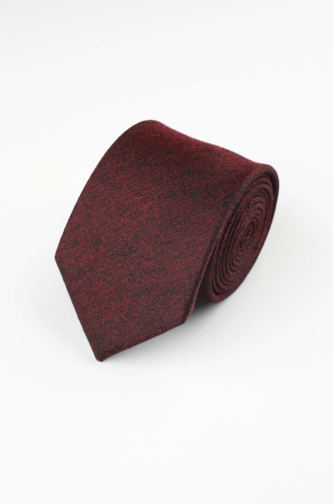 Burgundy Textured Tie