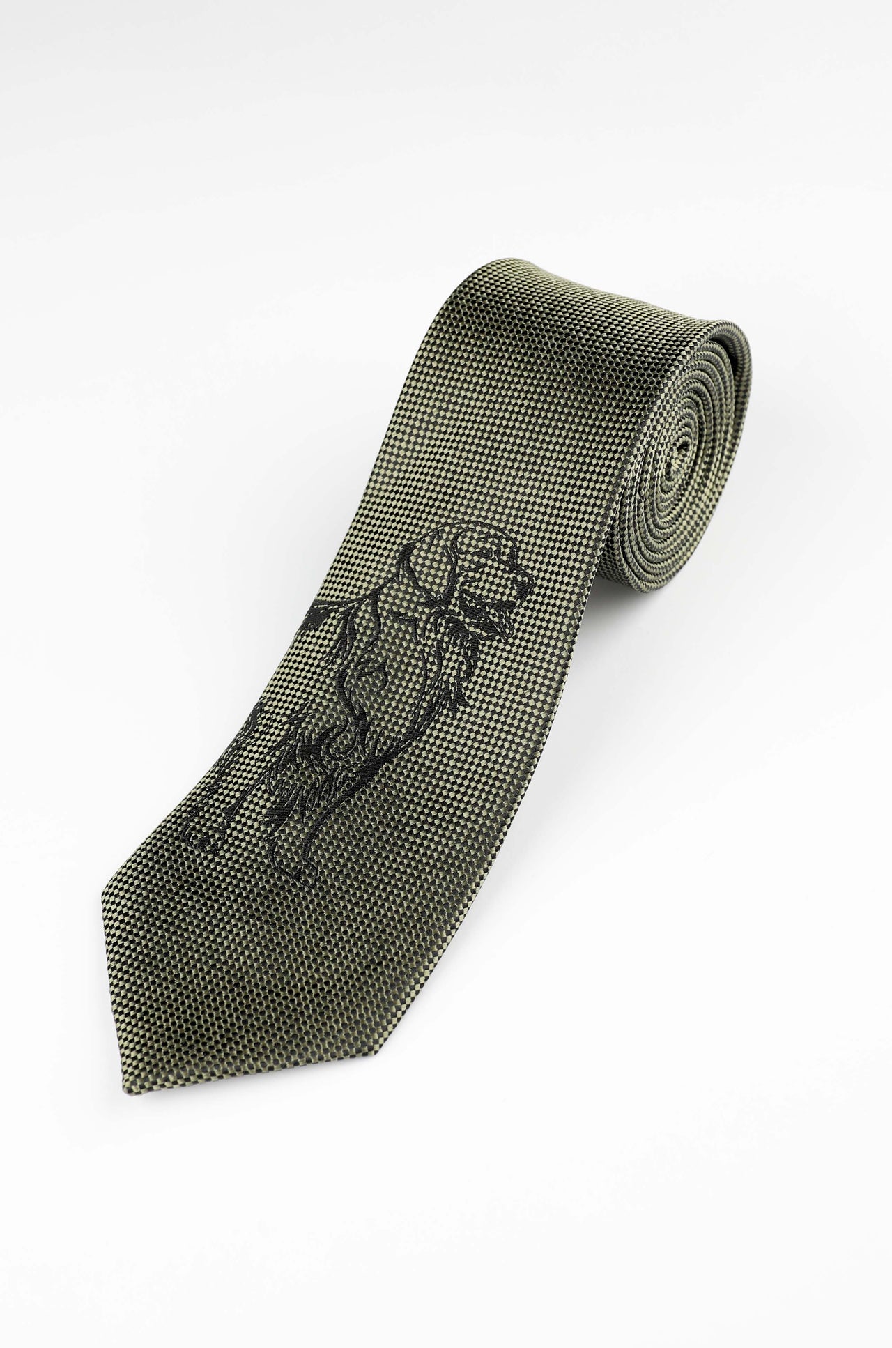 Green Golden Retriever Tie