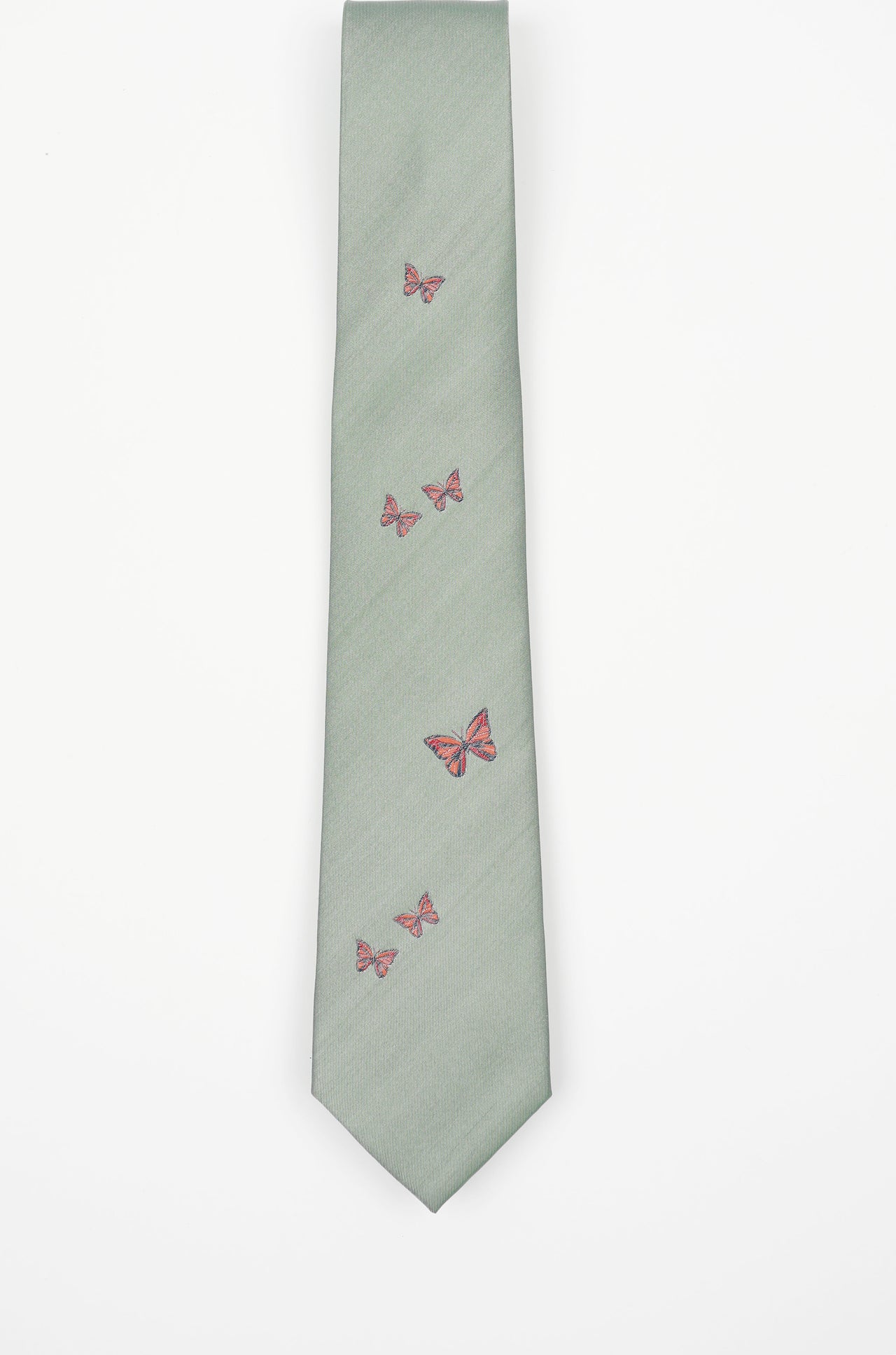 Green Butterfly Tie