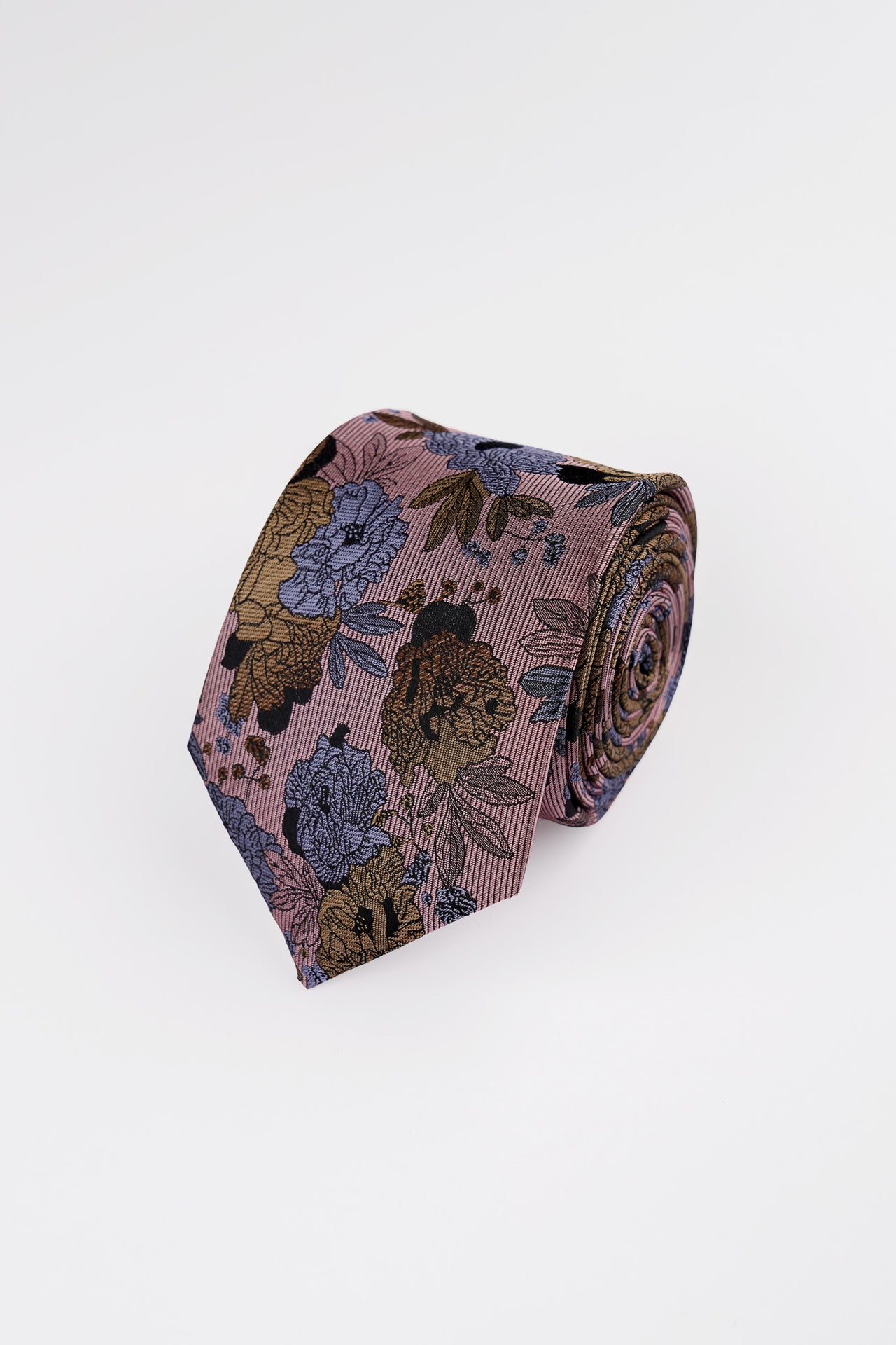 Blush Bold Floral Tie