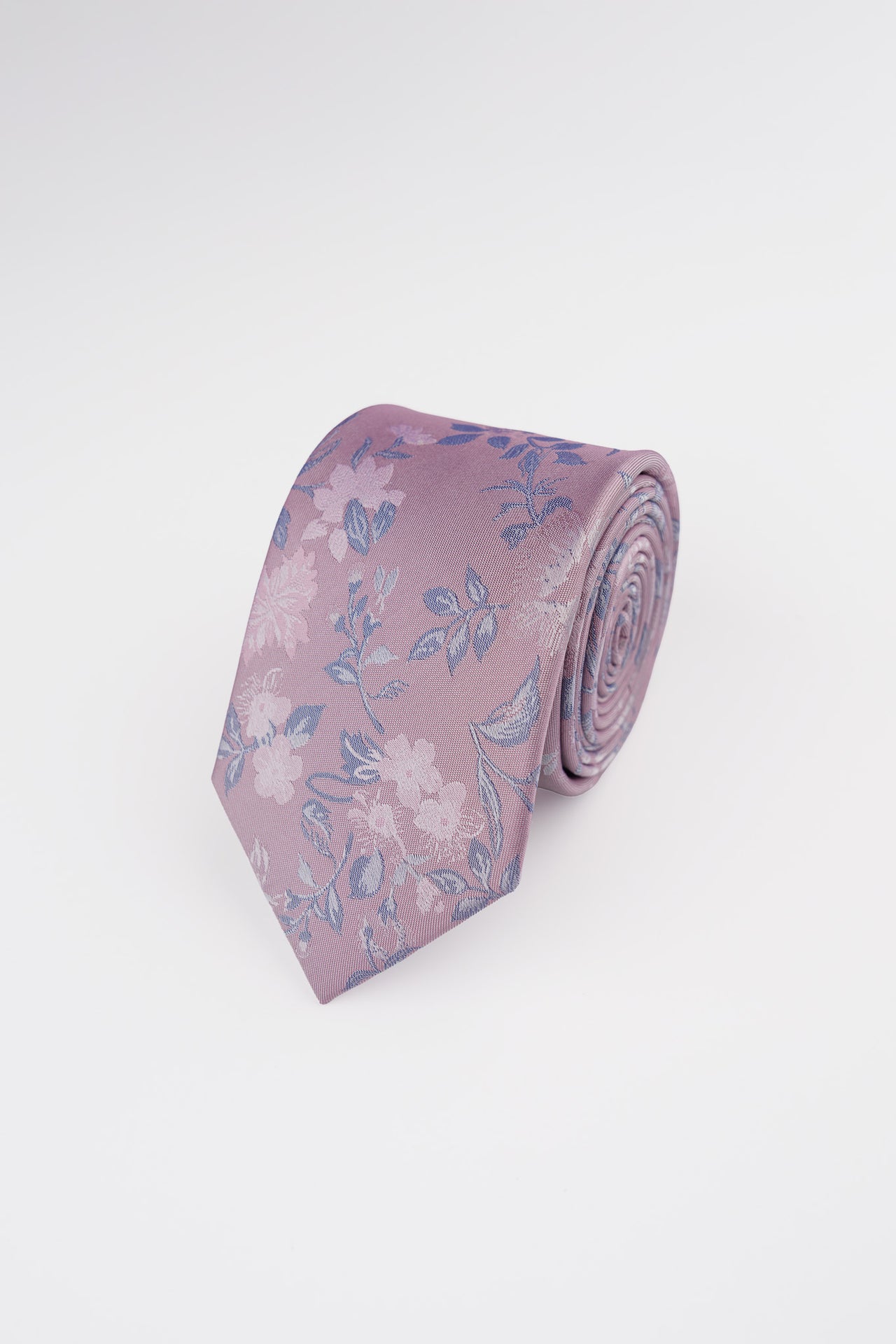 Pink Delicate Floral Tie