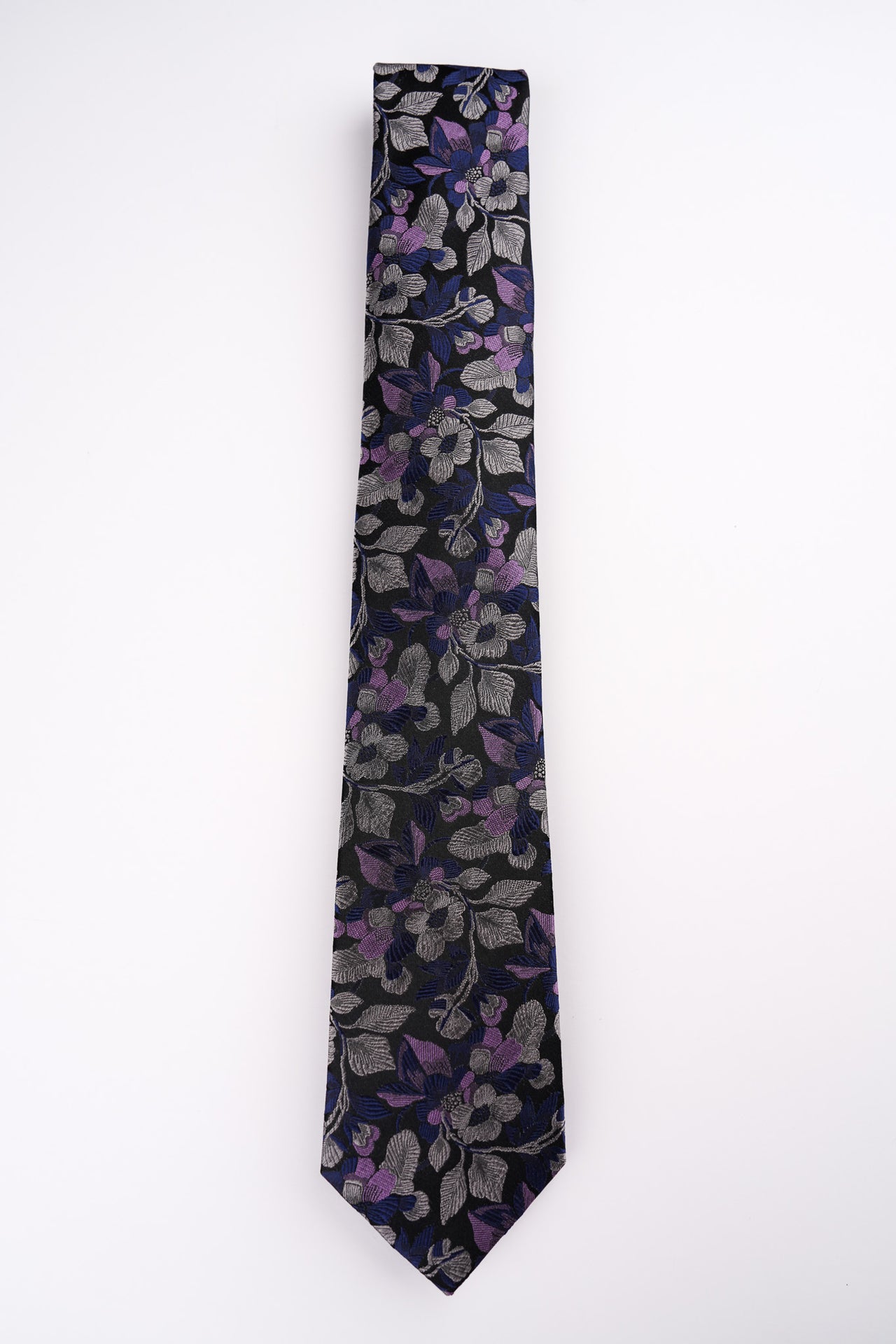 Pink Everbloom Floral Tie