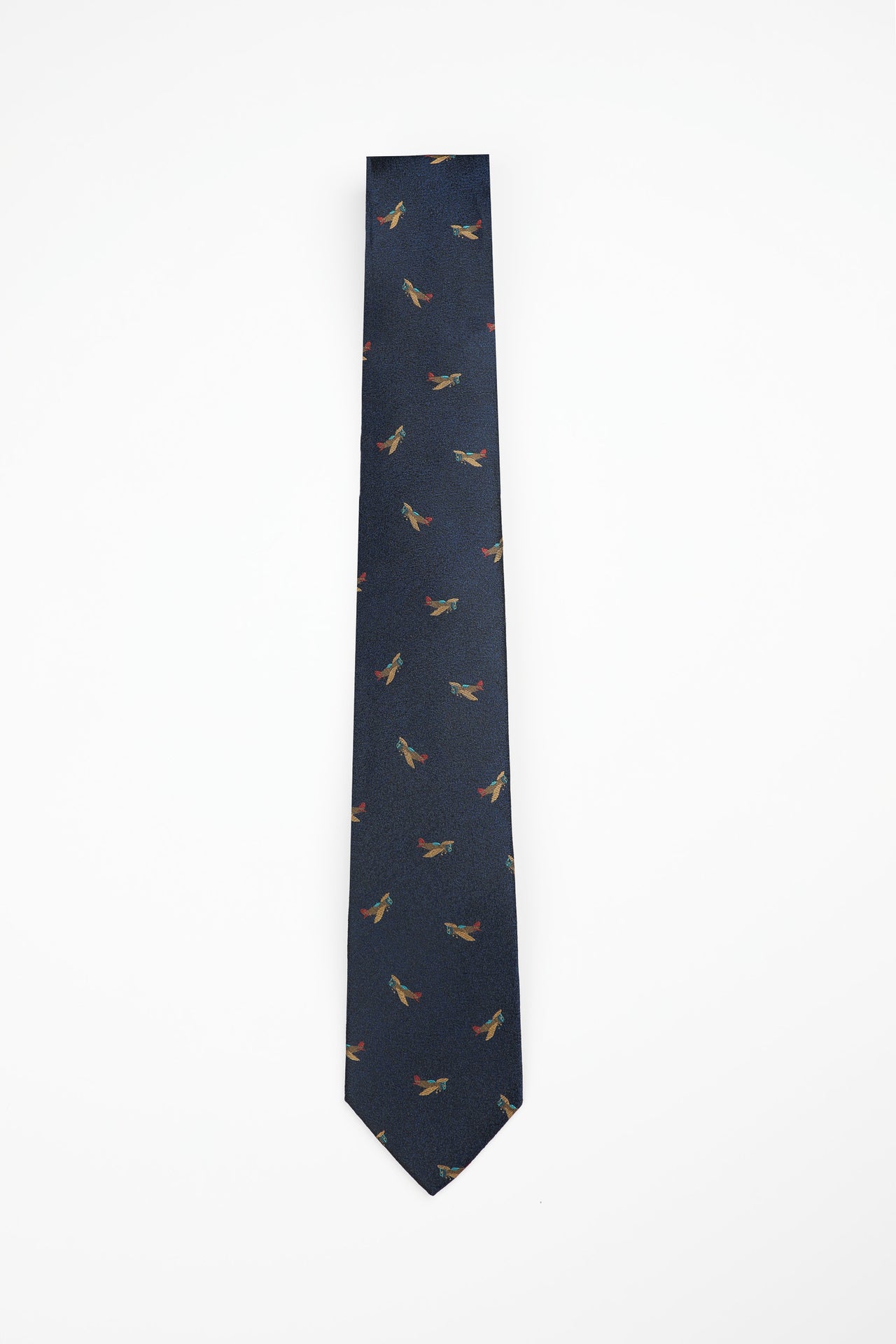 Yellow Fly Me To The Moon Tie