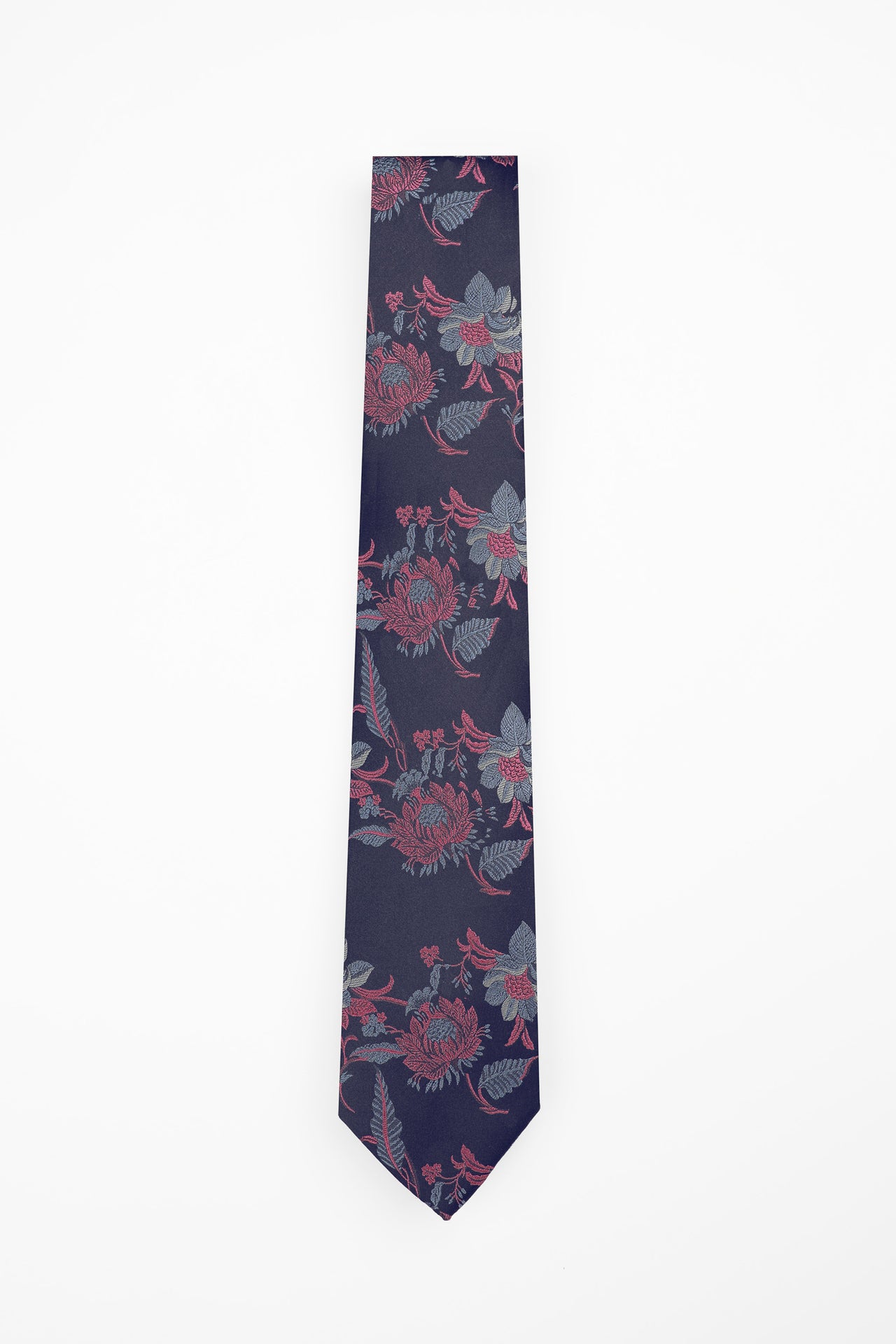 Pink Floral Bloom Tie