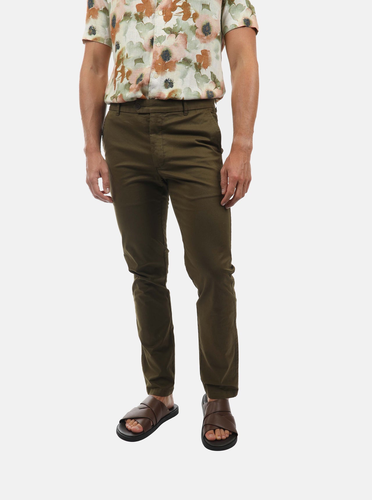 Olive Chino Pant
