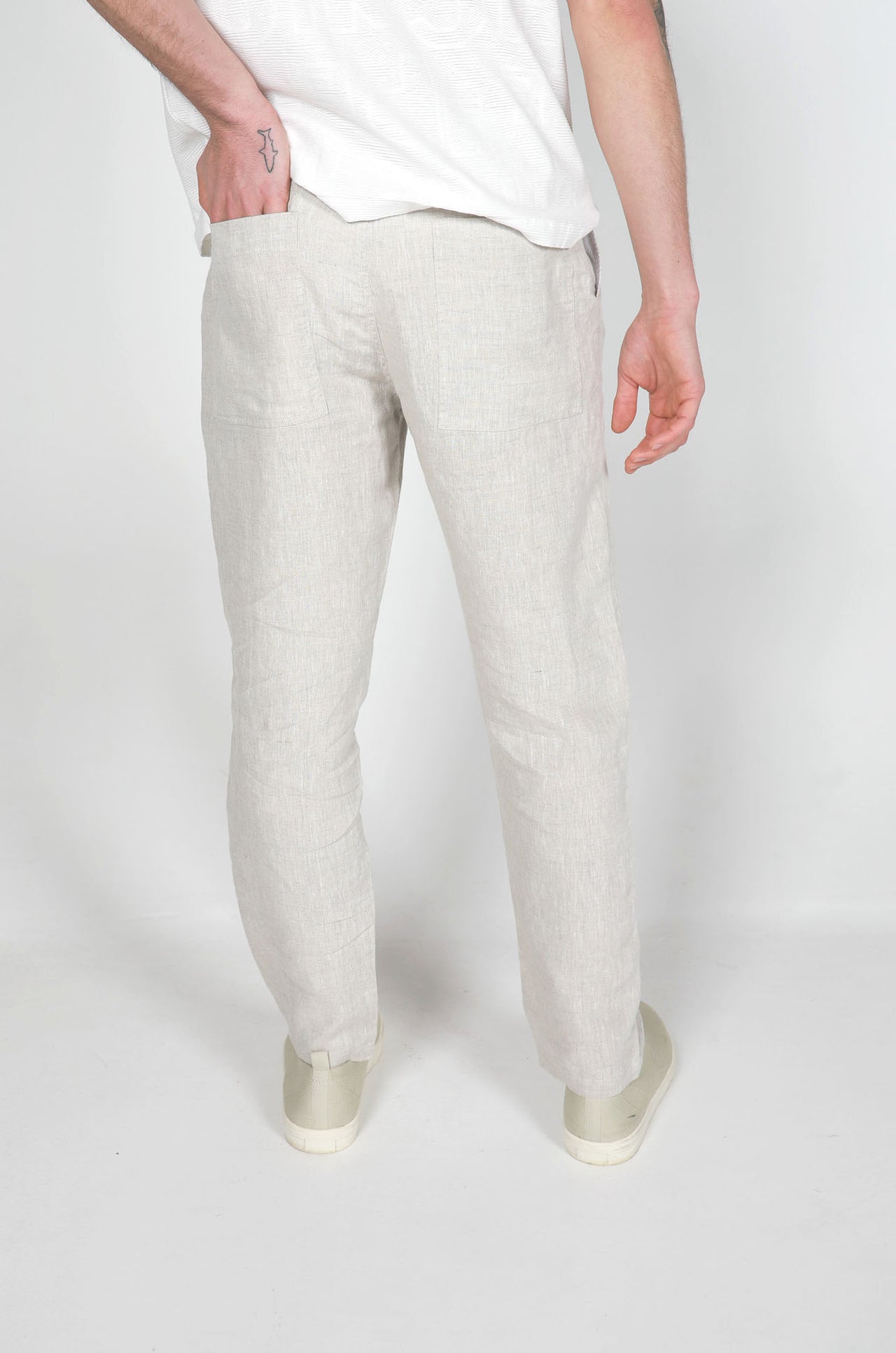 Pebble Linen Relaxed Pant