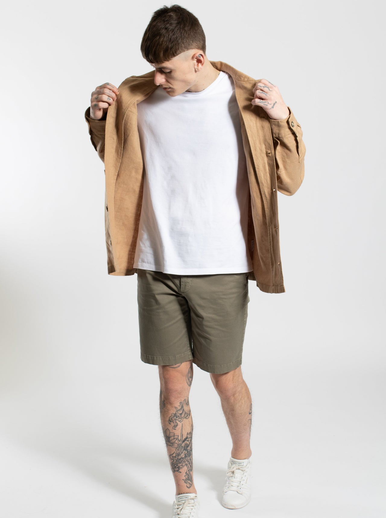 Stable Linen Shirt Jacket