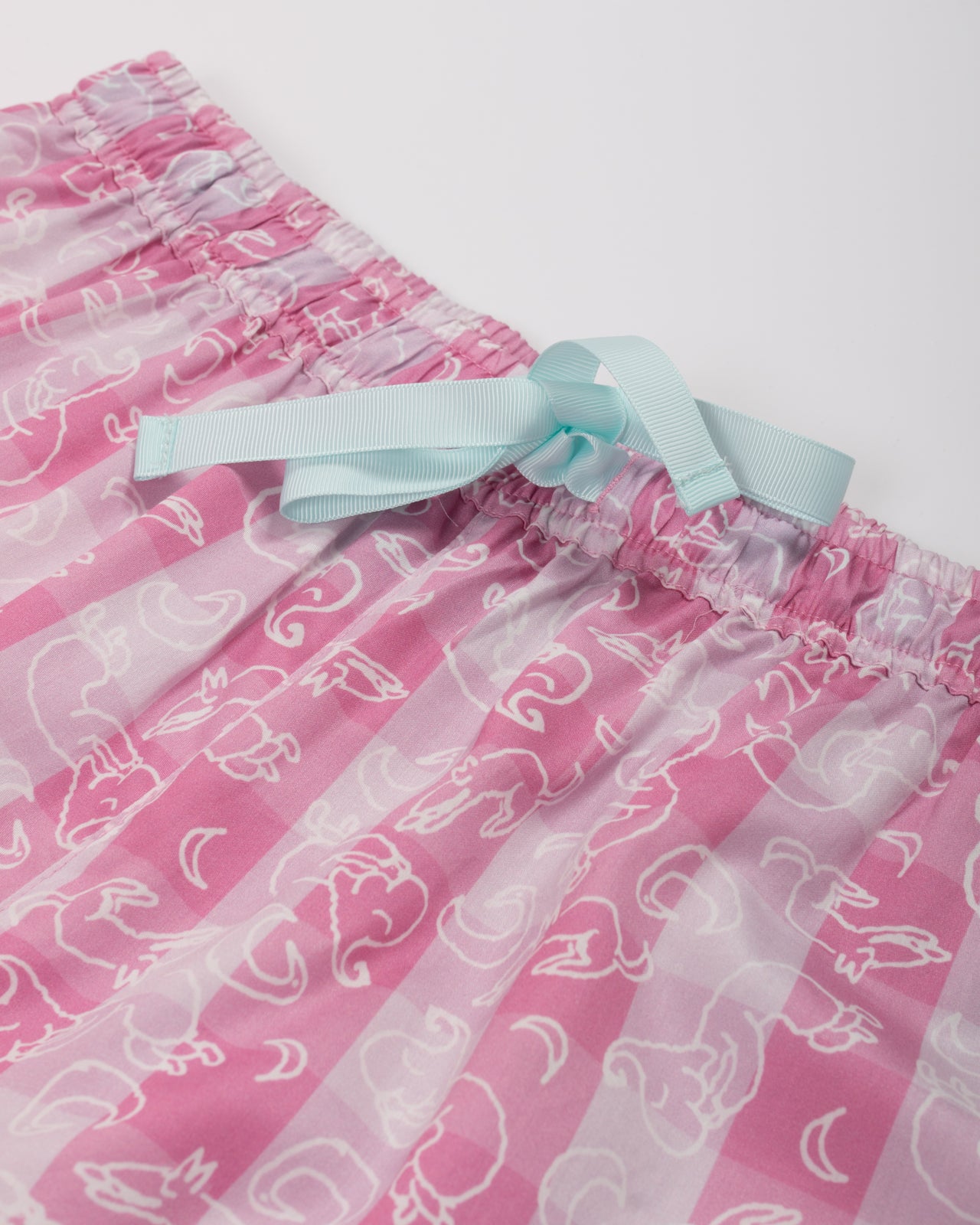 Pink Long Cotton Pant - Ladies