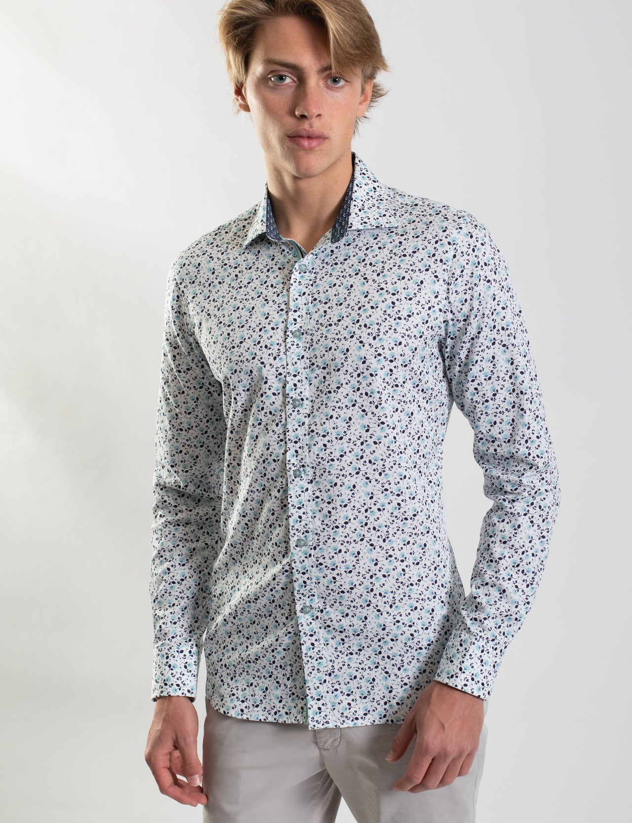 Ditsy Floral Print Shirt