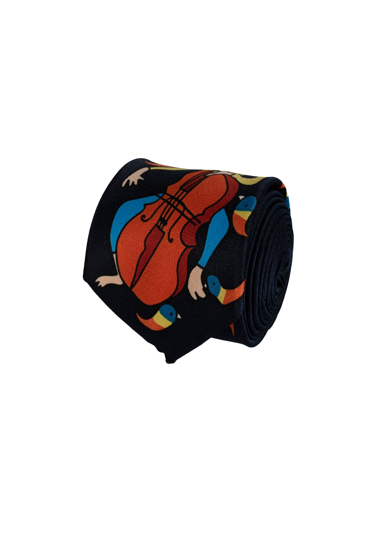 Bird Song Limited Edition Michael Leunig Tie