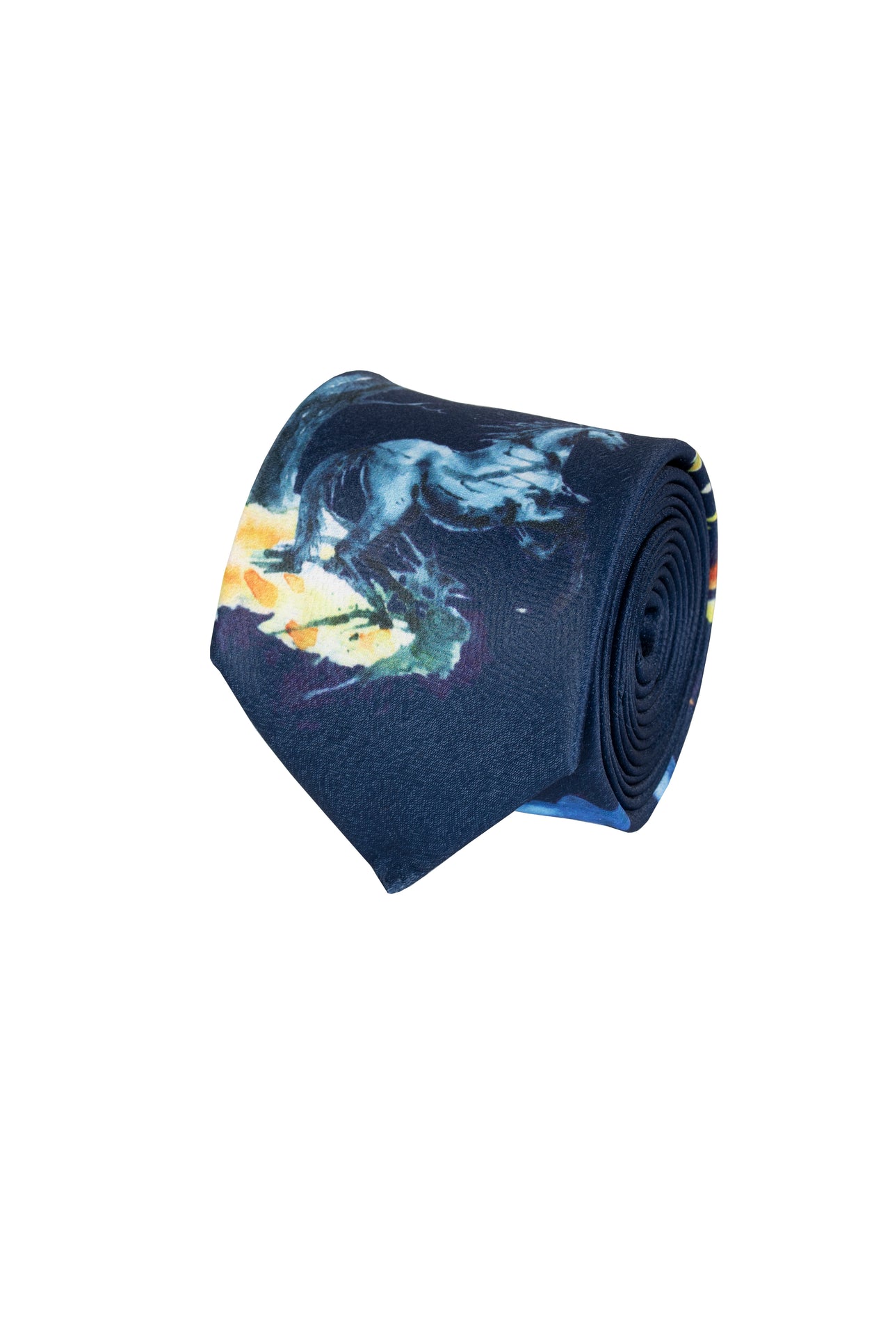 Navy Stallion Tie
