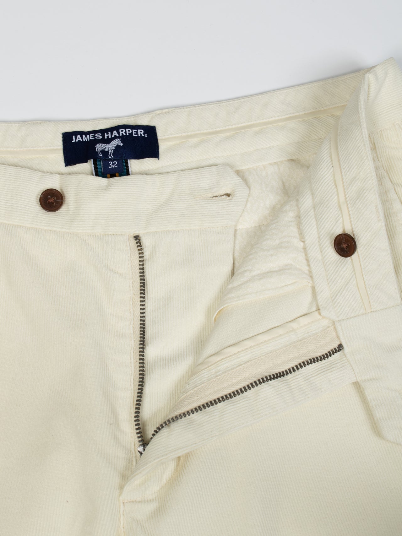 Natural Corduroy Cotton Spandex Pant