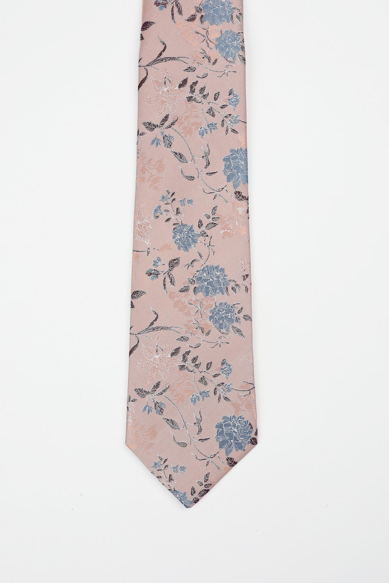 Misty Rose Floating Floral Tie