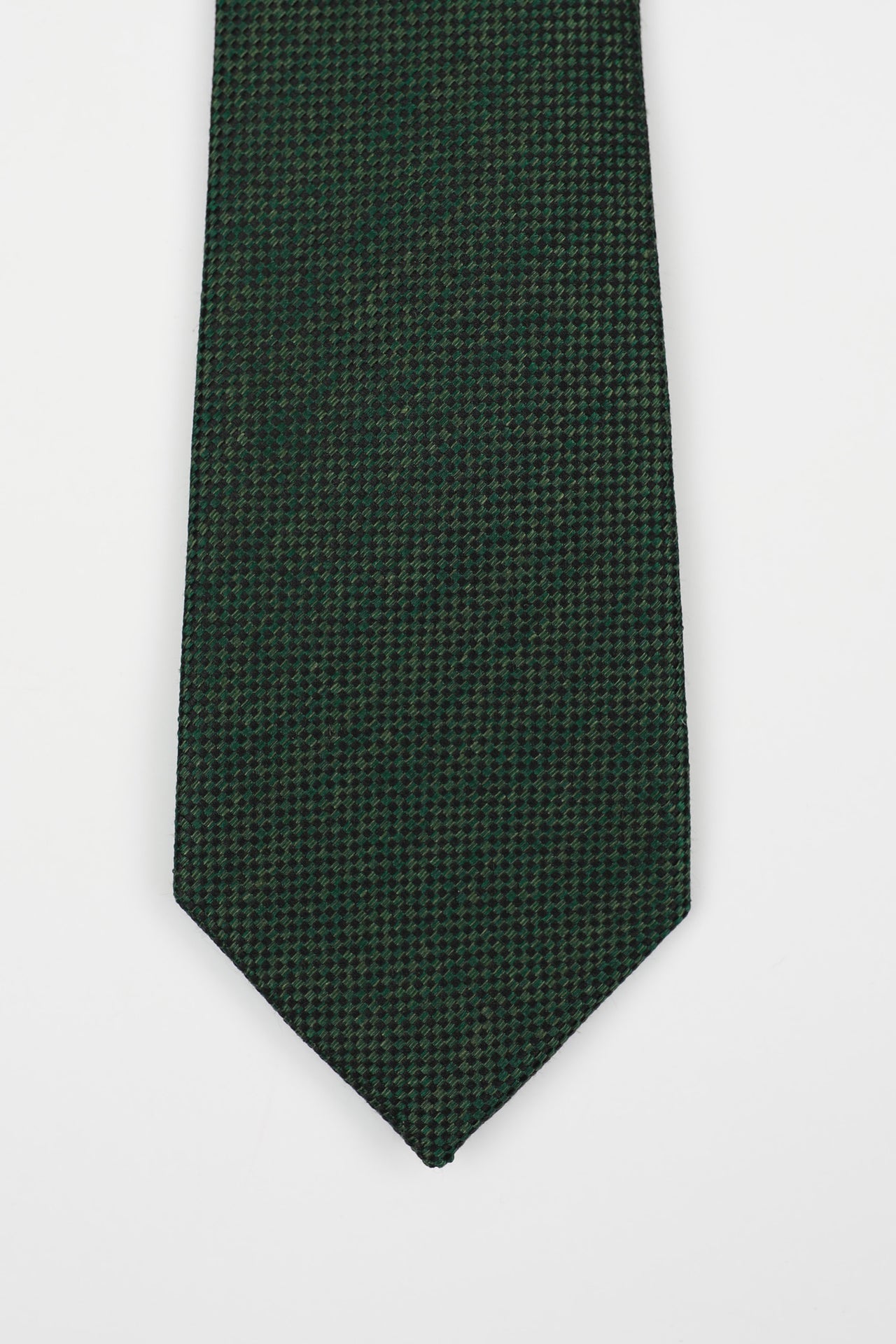 Fren Green Dot Texture Tie
