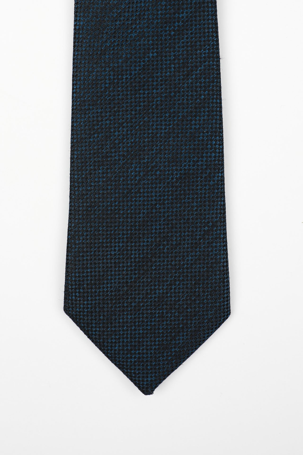 Dark Navy Dot Texture Tie