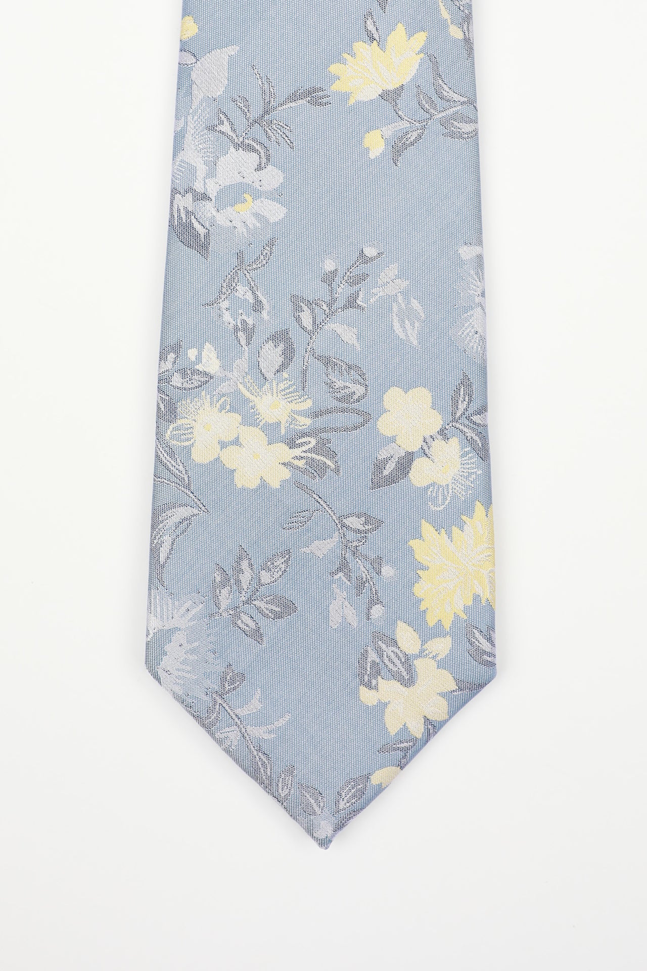 Powder Blue Mystic Floral Tie