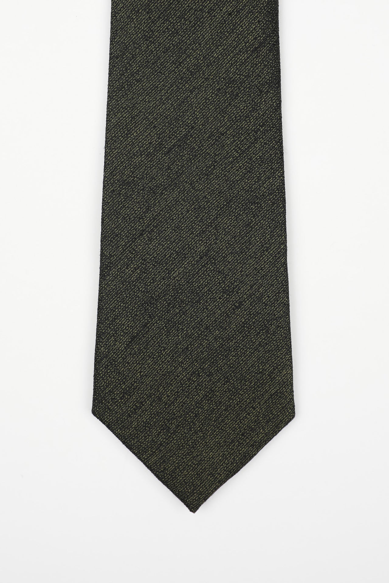 Olive Textured Tie
