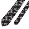 Black/ White Horse Tie
