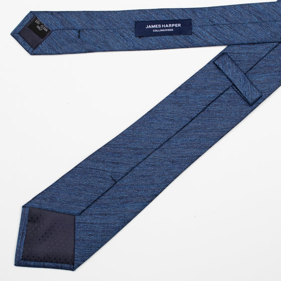 Navy Texture Tie