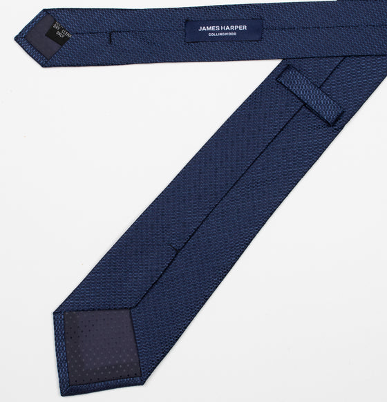 Dark Navy Texture Tie