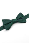 Green Texture Bow Tie