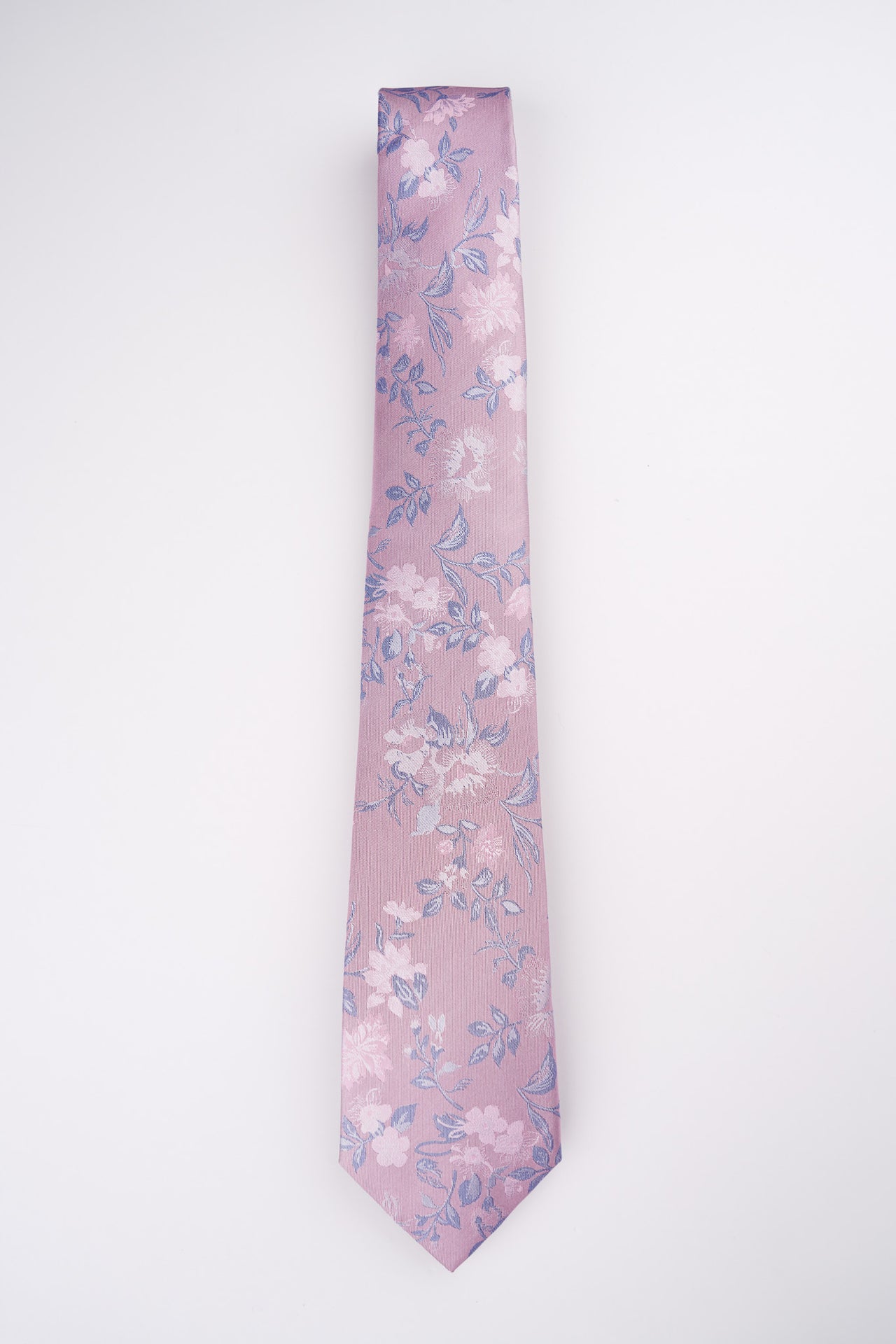 Pink Delicate Floral Tie