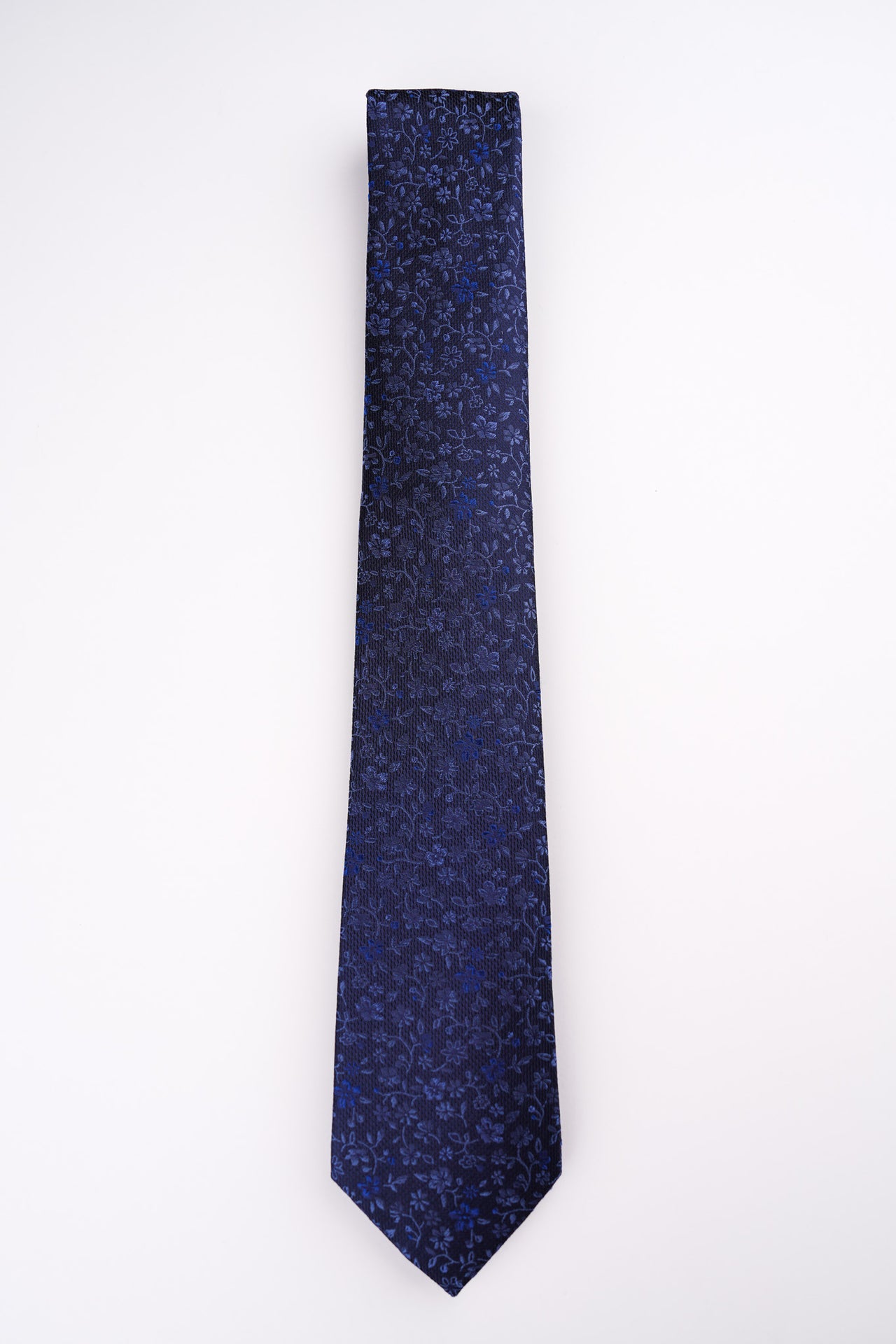 Navy Garden Floral Tie