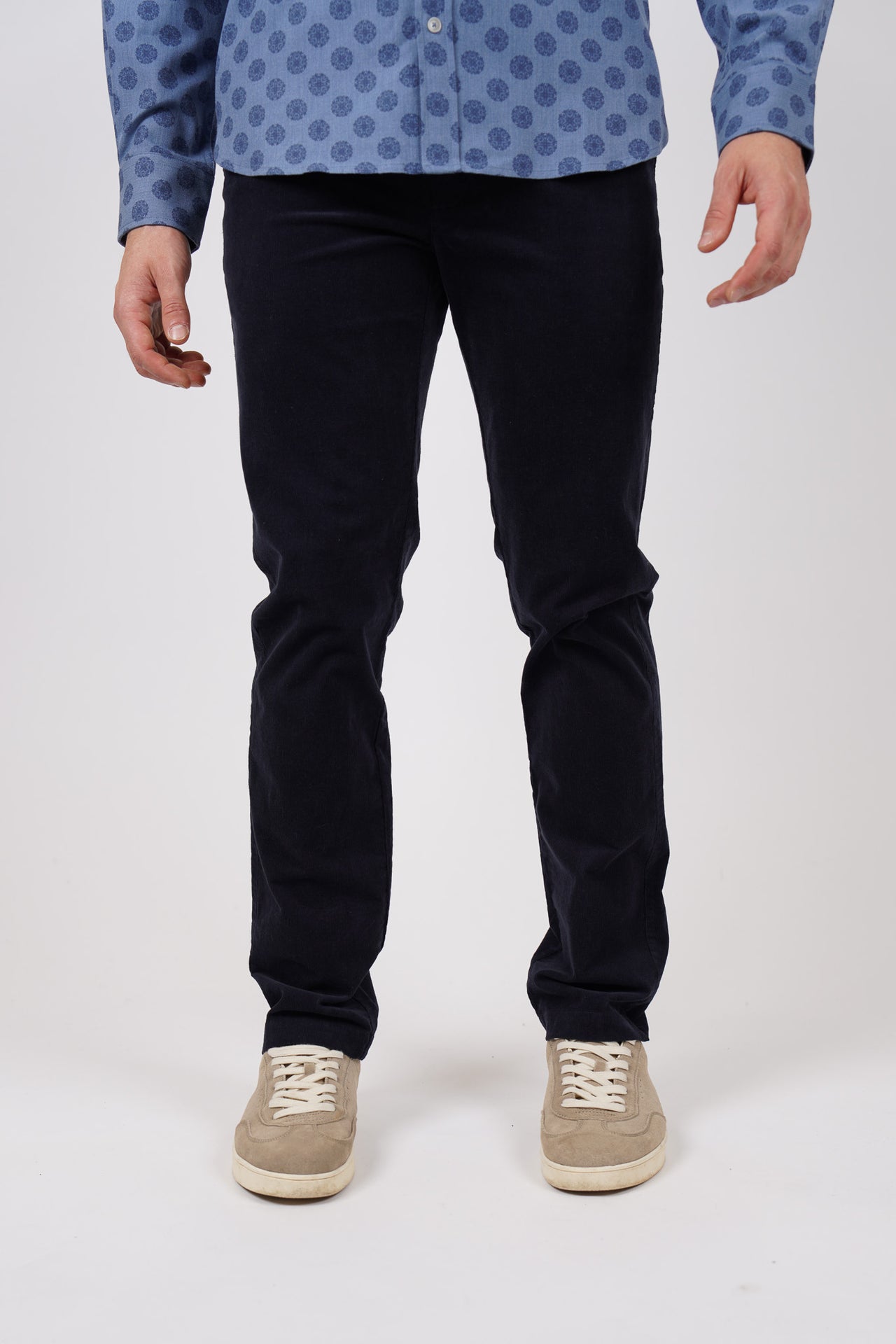 Navy Corduroy Pant