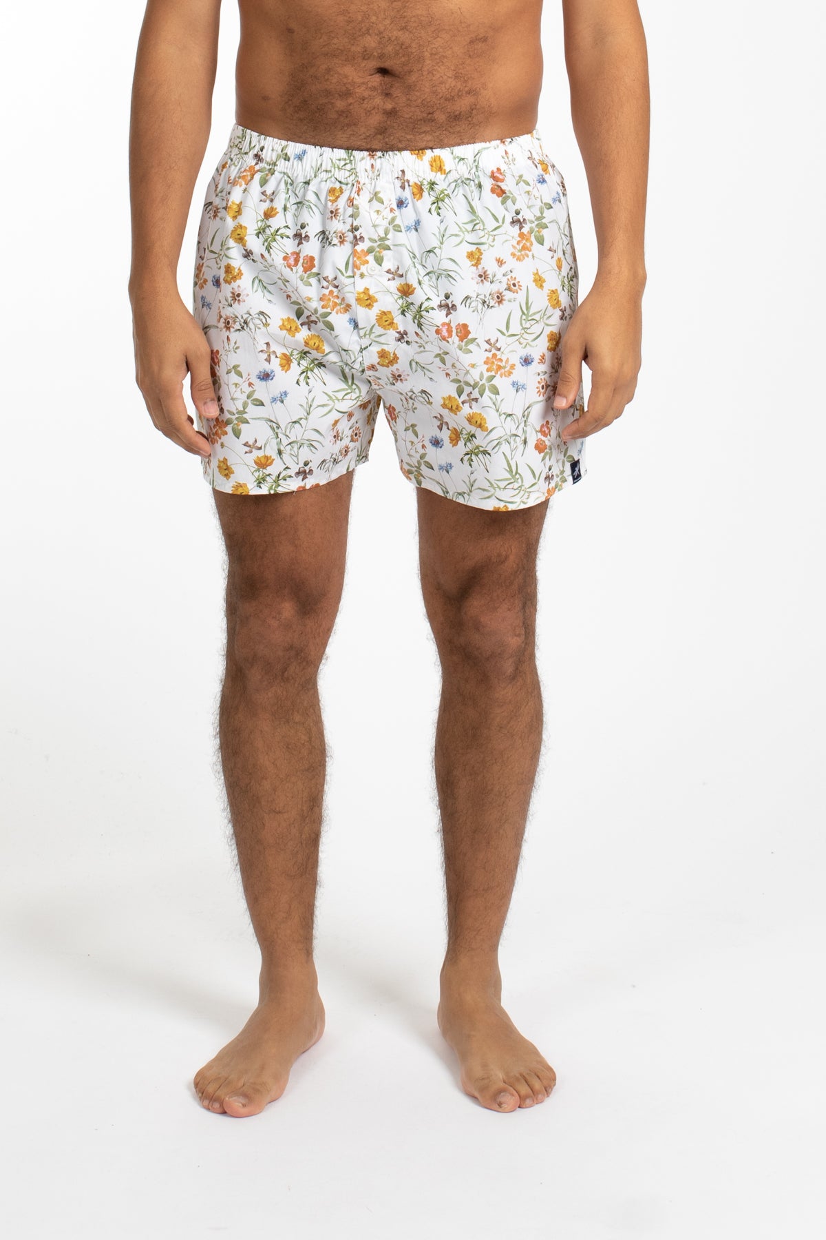 Green Floral Burst Boxer Short