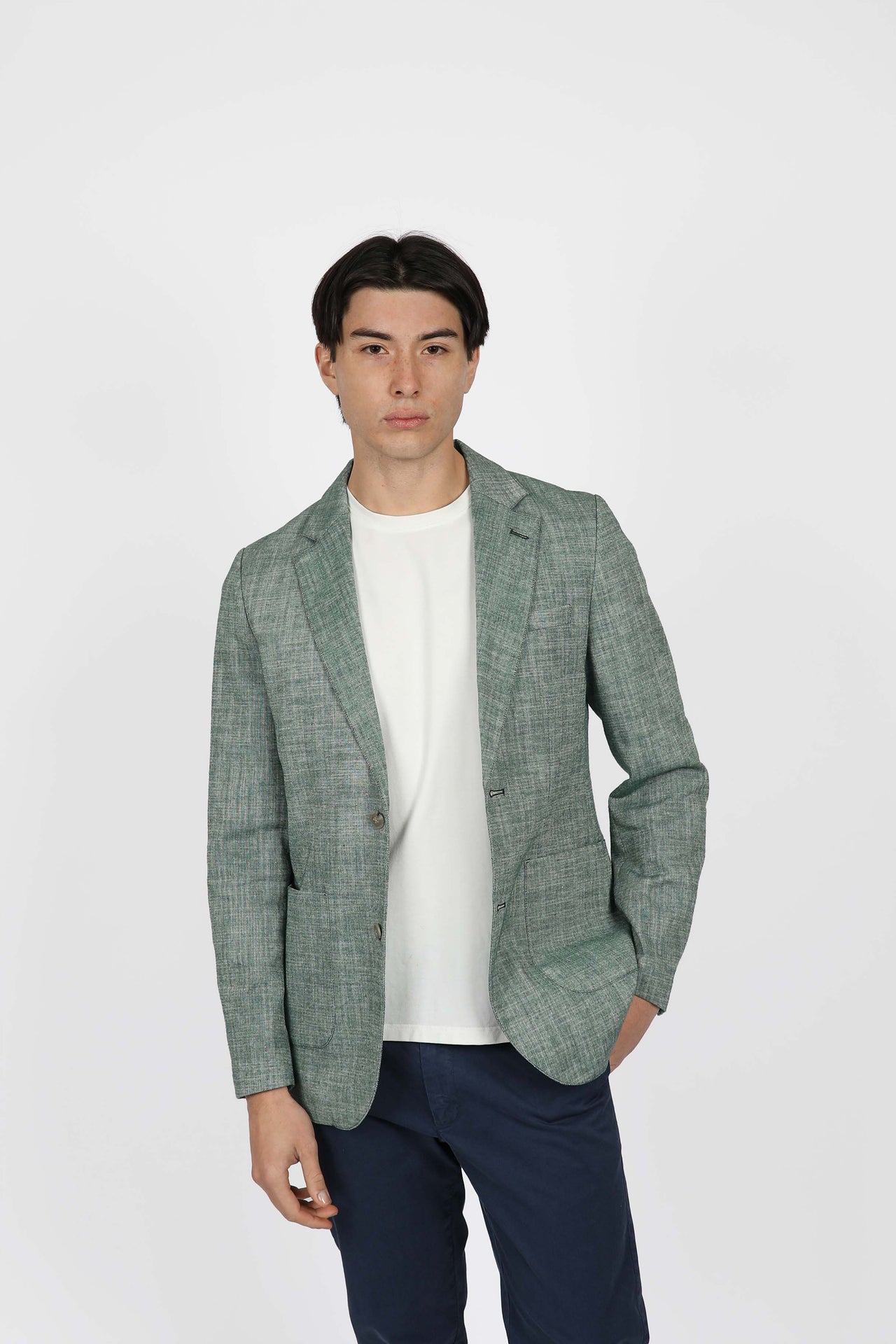 Forest Notch Lapel Patch Pocket Jacket