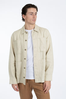  Pebble Chore Linen Jacket