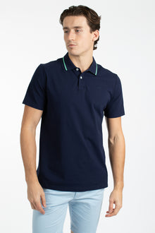  Navy Pique Polo Shirt